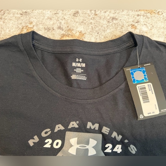 NWT Women’s Under Armour 2024 NCAA Men's Final Four T-shirt - Picture 5 of 10